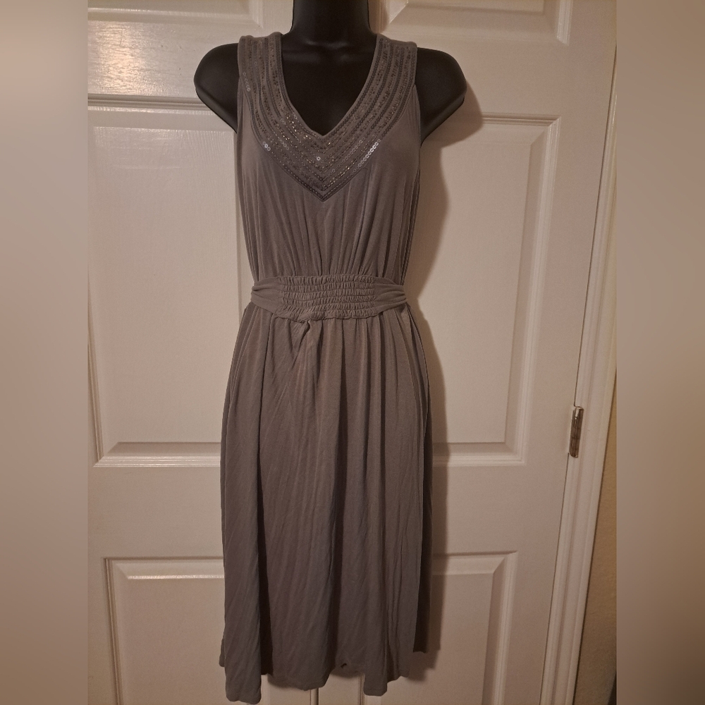 Lane Bryant Charcoal Maxi Dress